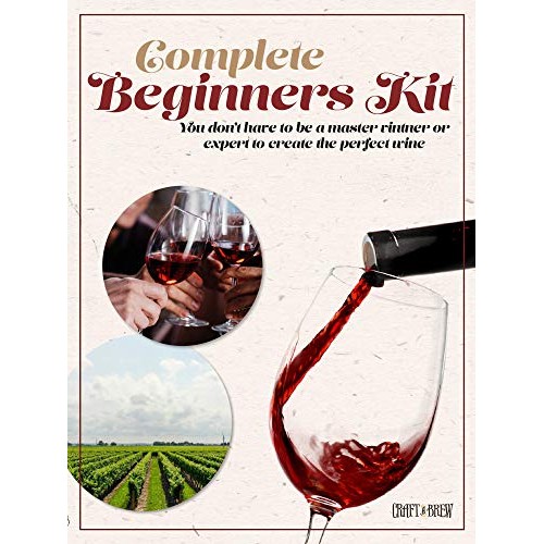 Craft A Brew Home Chardonnay Making Kit – Easy Beginners With In