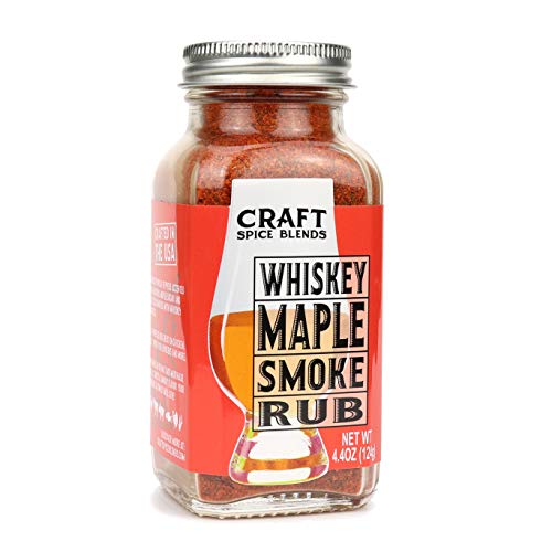Whiskey Maple Smoke - All Purpose Rub/Seasoning - Craft Spice Bl