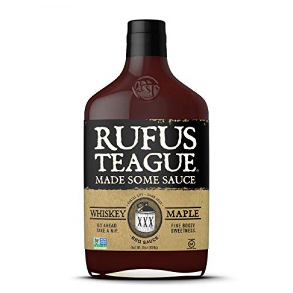 Rufus Teagues Award Winning BBQ Sauces - OU Kosher - Whiskey Ma...