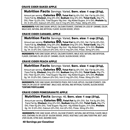 Crave Beverages Hot Cider Pods, Cider Variety Pack for Keurig K ...