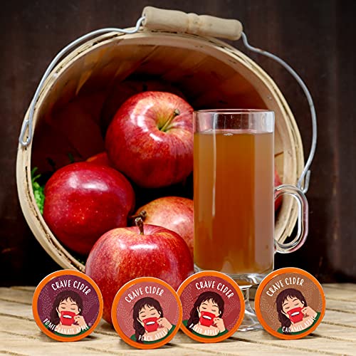 Crave Beverages Hot Cider Pods, Cider Variety Pack for Keurig K ...