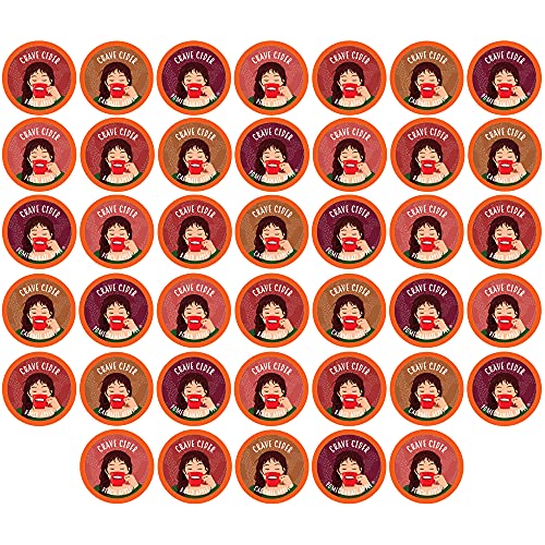 Crave Beverages Hot Cider Pods, Cider Variety Pack for Keurig K ...