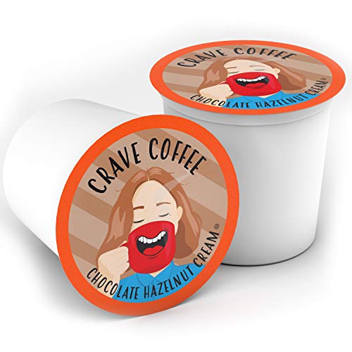 Crave Coffee Beverage Chocolate Hazelnut Creme Coffee Pods For K