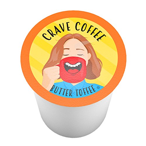 Crave Flavored Coffee Pods, Compatible With 2.0 K-Cup Brewers, S