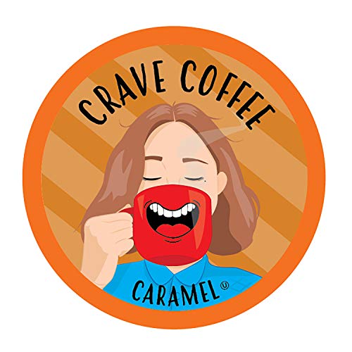 Crave Flavored Coffee Pods, Compatible With 2.0 K-Cup Brewers, C