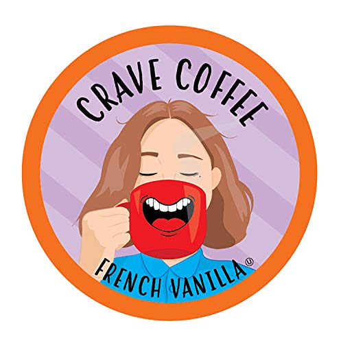 Crave Flavored Coffee Pods, Compatible With 2.0 K-Cup Brewers, F