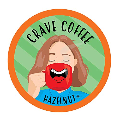 Crave Flavored Coffee Pods, Compatible With 2.0 K-Cup Brewers, H