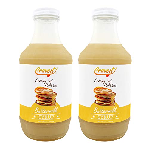 Crave It Buttermilk Syrup – 16 Fl Oz Creamy Original Flavor – 2