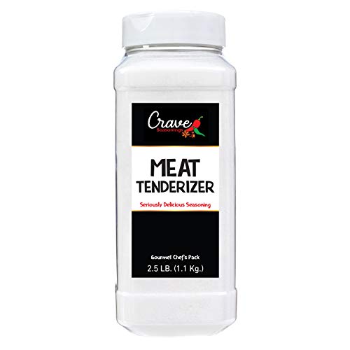Crave Meat Tenderizer Xl 40 Oz Jar - Made In Usa - 2.5 Pound Ja