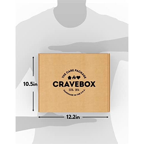 Cravebox Care Package 60 Count Snacks Food Cookies Granola Bar