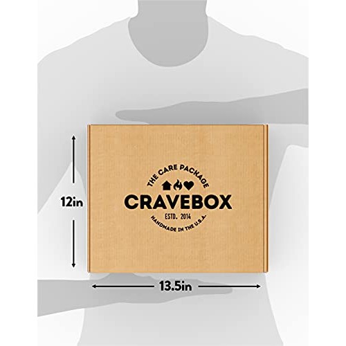 Cravebox Care Package 60 Count Snacks Food Cookies Granola Bar