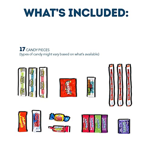 Blue Easter Basket for Kids and Adults 45ct - Already Filled E...