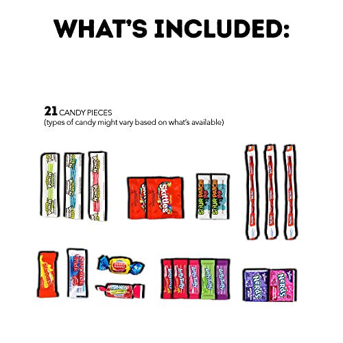 CRAVEBOX Snack Box Variety Pack Care Package 80 Count Treats G...