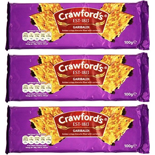 Crawfords Garibaldi Biscuits 100G Pack Of 3