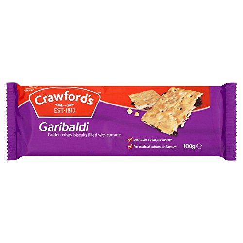 Crawfords Garibaldi - 100G - Pack Of 8 100G X 8