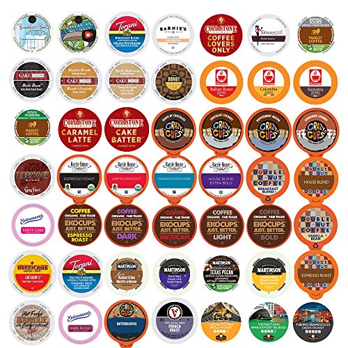 Coffee Variety Pack Sampler, Single Serve Cups For The Keurig K