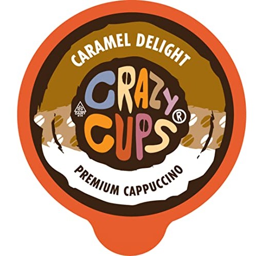 Crazy Cups Flavored Premium Cappuccino, For The Keurig K Cups 2.