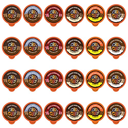 Crazy Cups Chocolate Lovers Coffee Pods Variety Pack, Chocolate