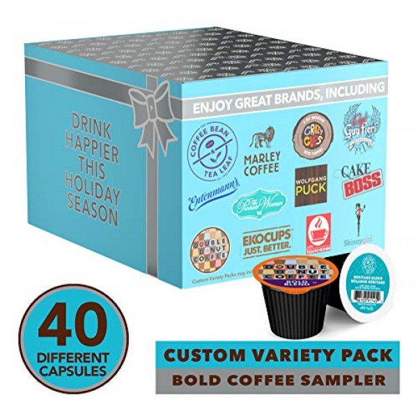 Crazy Cups Coffee Pod Variety Pack, Single Serve Cups, Original ...