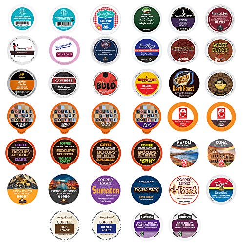 Crazy Cups Coffee Pod Variety Pack, Single Serve Cups, Original