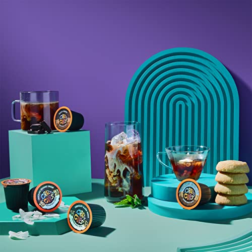 Crazy Cups Flavored Coffee For Keurig K-Cup Machines, Decaf Choc