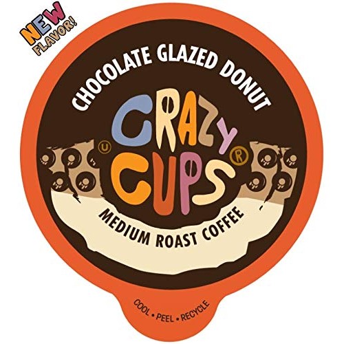 Crazy Cups Flavored Coffee For Keurig K-Cup Machines, Chocolate