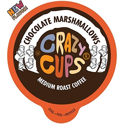 Crazy Cups Flavored Coffee For Keurig K-Cup Machines, Chocolate