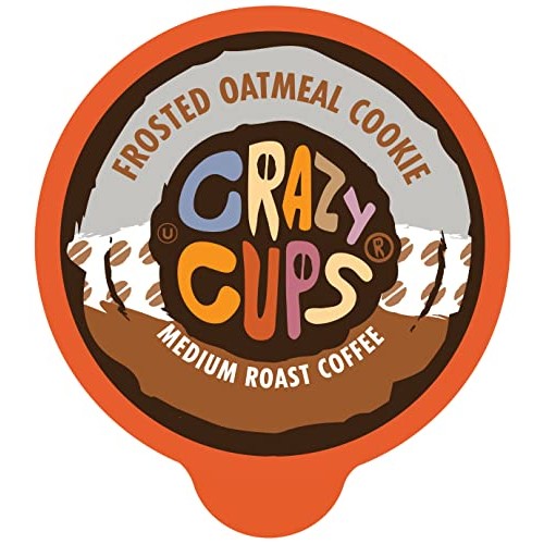 Crazy Cups Flavored Coffee For Keurig K-Cup Machines, Frosted Oa