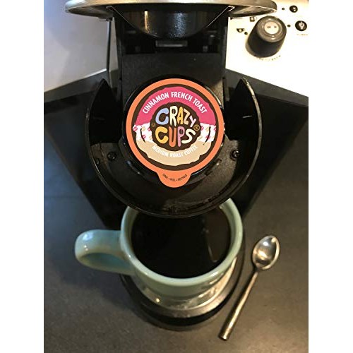 Crazy Cups Flavored Coffee Pods For Single Serve Keurig K Cups M