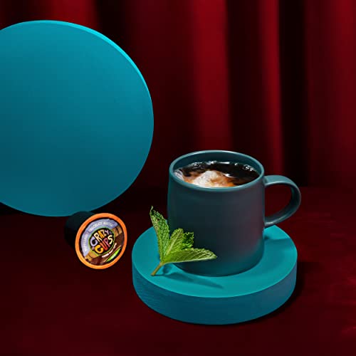 Crazy Cups Flavored Decaf Coffee Pods, Decaf Peppermint Chocolat