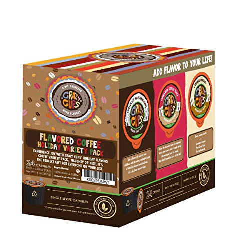 Crazy Cups Flavored Hot Or Iced Coffee, For The Keurig K Cups Co