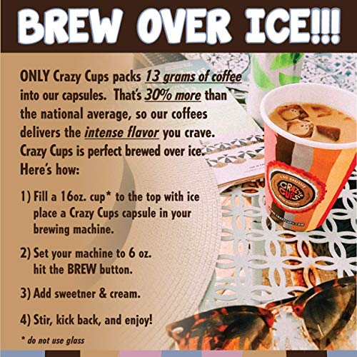 Crazy Cups Flavored Hot Or Iced Coffee, For The Keurig K Cups Co