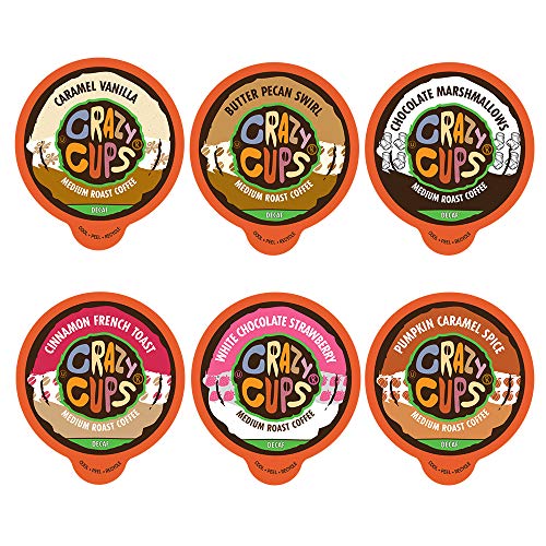 Crazy Cups Flavored Hot Or Iced Coffee, For The Keurig K Cups Co