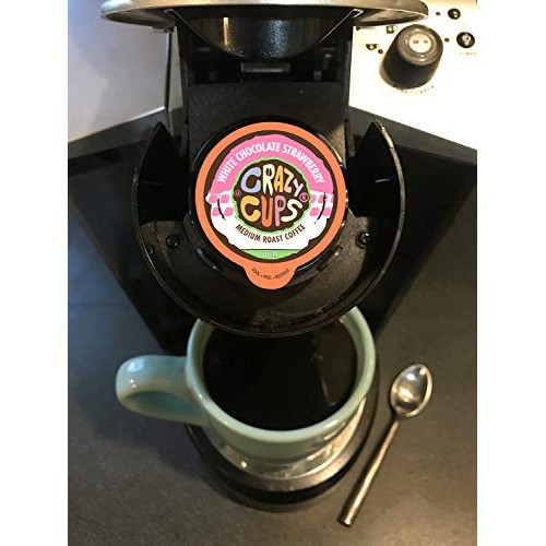 Crazy Cups Flavored Single-Serve Coffee For Keurig K-Cups Machin