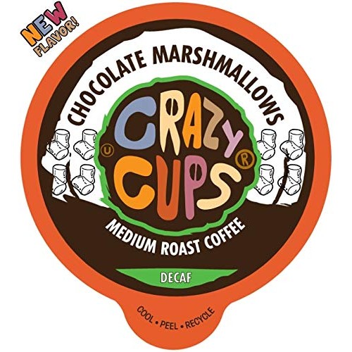 Crazy Cups Flavored Single-Serve Coffee For Keurig K-Cups Machin