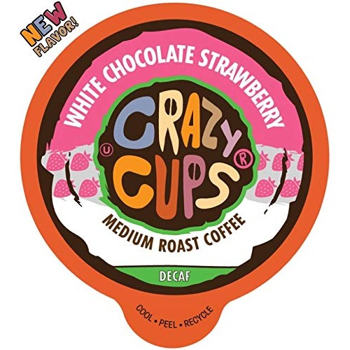 Crazy Cups Flavored Single-Serve Coffee For Keurig K-Cups Machin
