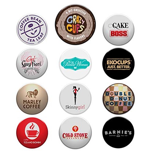 Decaf Flavored Coffee Pods Variety Pack Sampler, Assorted Single