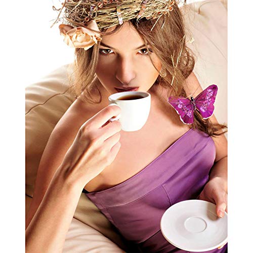 Decaf Flavored Coffee Pods Variety Pack Sampler, Assorted Single