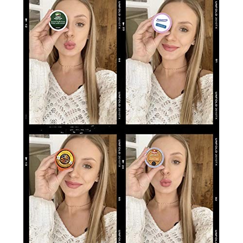 Flavored Coffee Pods Variety Pack - 30 Unique Flavors No Duplica