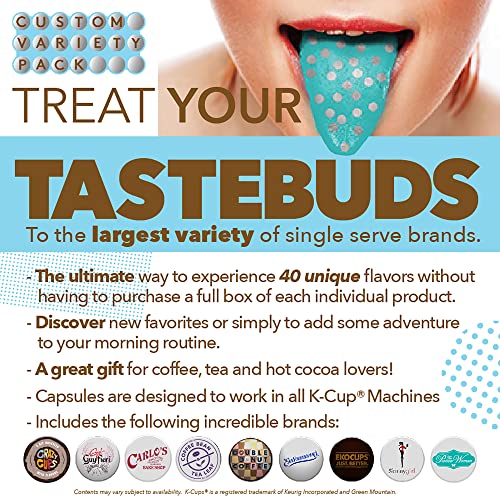 Flavored Coffee Variety Pack, Fully Compatible With All Keurig F
