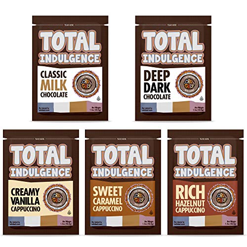 Total Indulgence Variety Pack Of Gourmet Hot Chocolate Mix And I