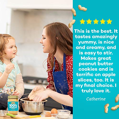 100% All-Natural Creamy Peanut Butter, Sugar-Free Peanut Butter