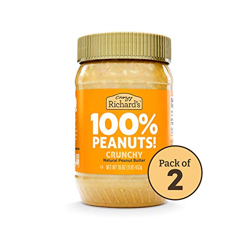 100% All-Natural Crunchy Peanut Butter, Sugar-Free Peanut Butter
