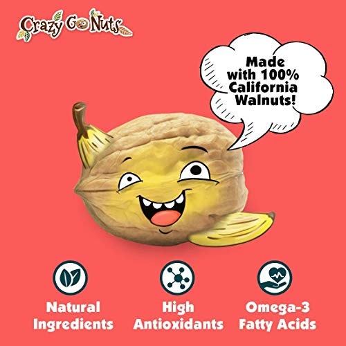 Crazy Go Nuts Walnut Butter - Banana, 9 Oz 1-Pack - Healthy Sn