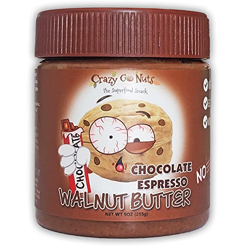 Crazy Go Nuts Walnut Butter - Chocolate Espresso, 9 Oz 1-Pack