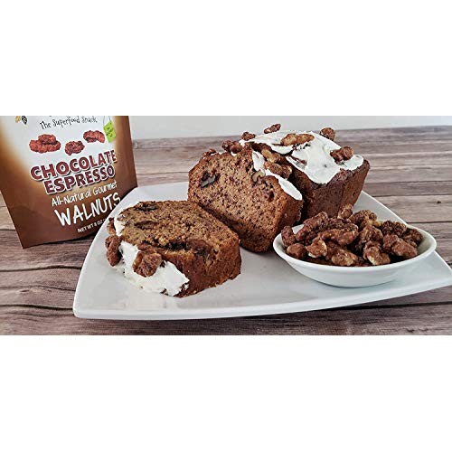 Crazy Go Nuts Walnuts - Chocolate Espresso, 8 Oz 1-Pack - Heal