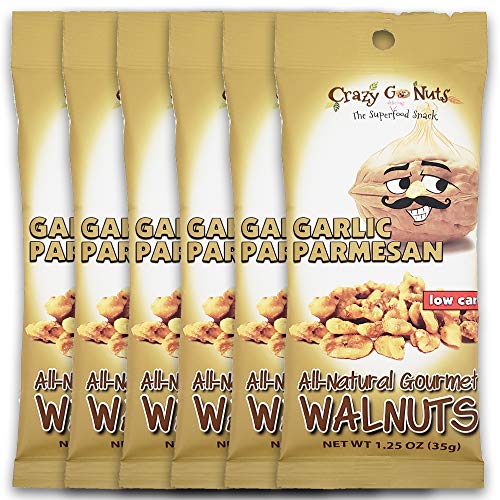 Crazy Go Nuts Walnuts - Healthy Snacks, Keto, Low Carb, Gluten F