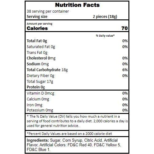 Crazyoutlet Pack - Tiger Pops, Assorted Fruit Flavor Lollipops H