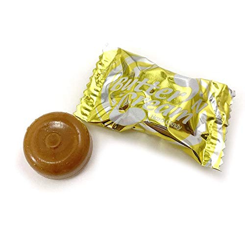 Crazyoutlet Butter N Cream Hard Candy, Bulk Pack 3 Lbs