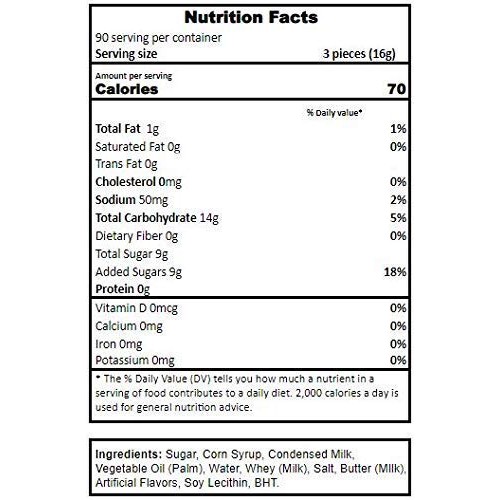 Crazyoutlet Butter N Cream Hard Candy, Bulk Pack 3 Lbs